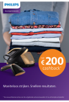 Philips Stoomgenerator: Tot €200 cashback