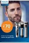 Philips Male Grooming: Tot €70 cashback