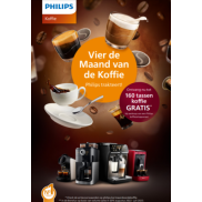 Philips Espresso Maand van de koffie: gratis koffiepakket