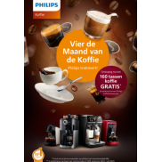 Philips koffie Maand van de koffie: gratis koffiepakket