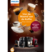 Philips L'Or koffiemachine Maand van de koffie: gratis koffiepakket