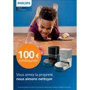 Philips Robot d'aspiration: 100€ remboursés