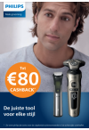 Philips Male Grooming: Tot €80 cashback