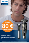 Philips Male Grooming: Jusqu'à €80 remboursés
