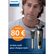 Philips Male Grooming: Jusqu'à €80 remboursés