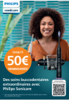 Philips Sonicare: Jusqu'à 50€ de remboursement