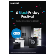 Samsung Black Friday keukenapparaat Tot €150 cashback 