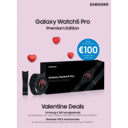 Samsung Galaxy Watch5 Pro Premium Edition: Valentine Deals