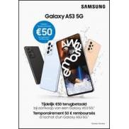 Samsung Galaxy A53 5G: €50 cashback