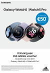 Samsung Galaxy Watch5 (Pro): €50 Adidas voucher