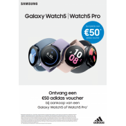 Samsung Galaxy Watch5 (Pro): €50 Adidas voucher