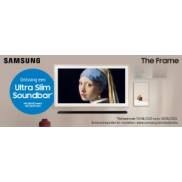 Samsung The Frame 2023 (55 inch en groter): Ultra Slim Soundbar gratis