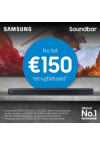 Samsung Soundbar: tot €150 cashback