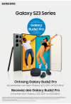 Samsung Galaxy S23 series: Galaxy Buds2 Pro gratis