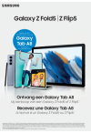 Samsung Galaxy Z Flip5 of Z Fold5: ontvang een Galaxy Tab A8