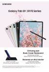 Samsung Galaxy Tab S9/S9FE series: Book Cover Keyboard gratis