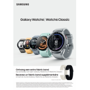 Samsung Galaxy Watch6 (Classic): Extra Fabric Band