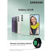 Samsung Galaxy S23 FE: Galaxy Watch4 gratuit