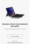 Samsung Galaxy Tab S9 series: Book Cover Keyboard gratuit