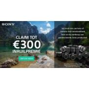 Sony Camera/lens: Tot €300 inruilpremie