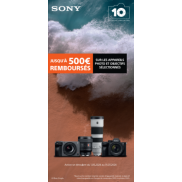 Sony Summer Promo: Jusqu'à 500€ cashback