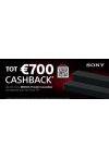 Sony Bravia Theatre Soundbar: Tot €700 cashback bij aankoop van Sony tv vanaf 42 inch met soundbar actiemodel.