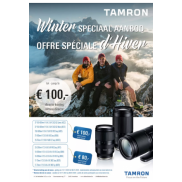 Tamron Winteractie lenzen: Tot €100 directe korting 