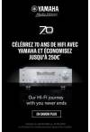 Yamaha Receiver: Jusqu'à 250€ remboursés + 2 mois d'essai Qobuz gratuit