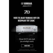 Yamaha Receiver: Tot €250 cashback + 2 maanden Gratis Qobuz streaming