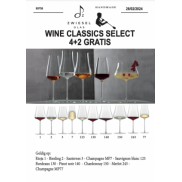 Zwiesel Wine Classics Select 4+2 Gratis