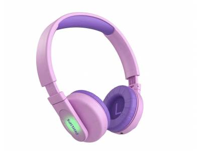 Draadloze on-ear-koptelefoon voor kinderen TAK4206PK/00 Roze