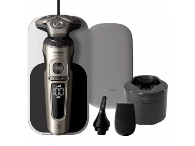 SP9883/36 Shaver S9000 Prestige Rasoir électrique humide et sec, série 9000