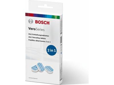 Tablettes de détartrage pour machines espresso entièrement automatiques Bosch TCZ8002A