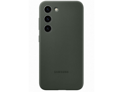 Samsung silicone cover s23 khaki