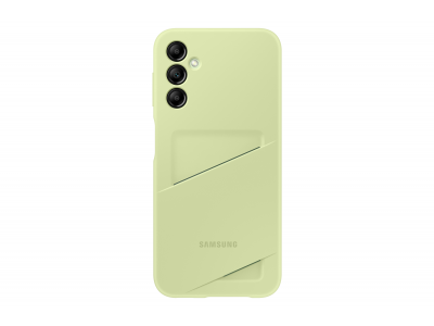 Galaxy A14 Card Slot Case Lime
