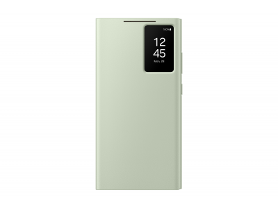 Galaxy S24 Ultra Smart View Wallet Case Light Green