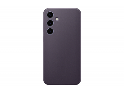 Galaxy S24+ Vegan Leather Case Dark Violet
