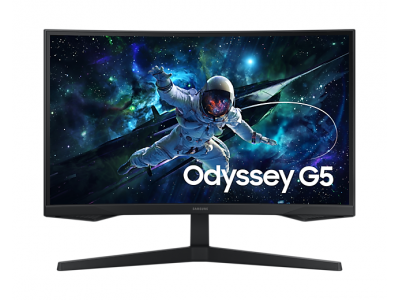 27 Inch Odyssey G5 G55C QHD 165Hz Curved Gaming Monitor