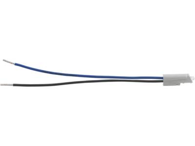 Verlichtingseenheid met draden 230V met amberkleurige led voor schakelaars en drukknoppen of voor gebruik in installatiekanalen