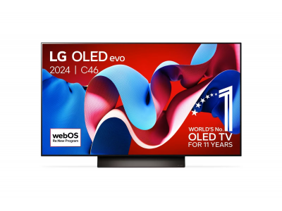 55 Inch LG OLED evo C4 4K Smart TV 2024
