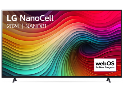 86 Inch NanoCell NANO81 4K Smart TV 2024