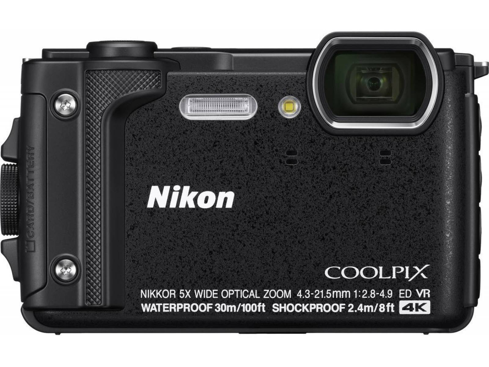 reflecteren zwart zondaar Foto Video Robyns, St.- Truiden: Nikon Coolpix W300 Black, Fototoestel  digitaal
