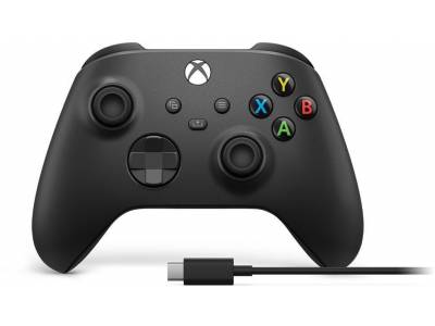 Xbox Wireless Controller (2020) + USB-C kabel Zwart