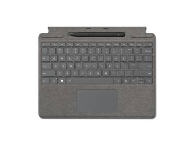 Surface Pro Signature Keyboard with Slim Pen 2 platinum