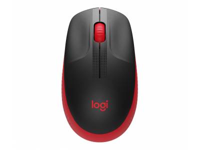 M190 Full-Size Wireless Mouse Red