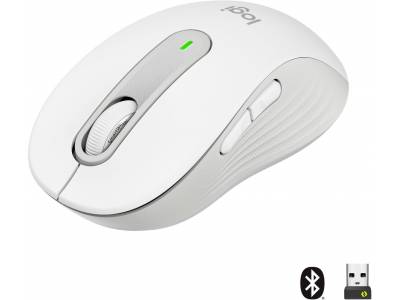 Logitech m650 signature mouse white