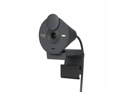 Logitech brio 300 FHD webcam graphite