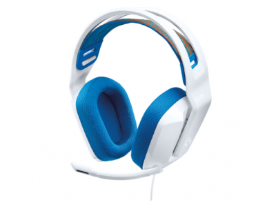 Logitech g335 wired gaming headset, whit