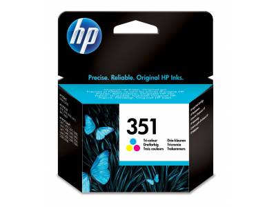 HP 351 inktcartridge 3 kleuren