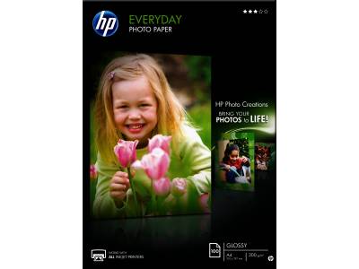 Papier photo brillant HP Everyday - 100 feuilles/A4